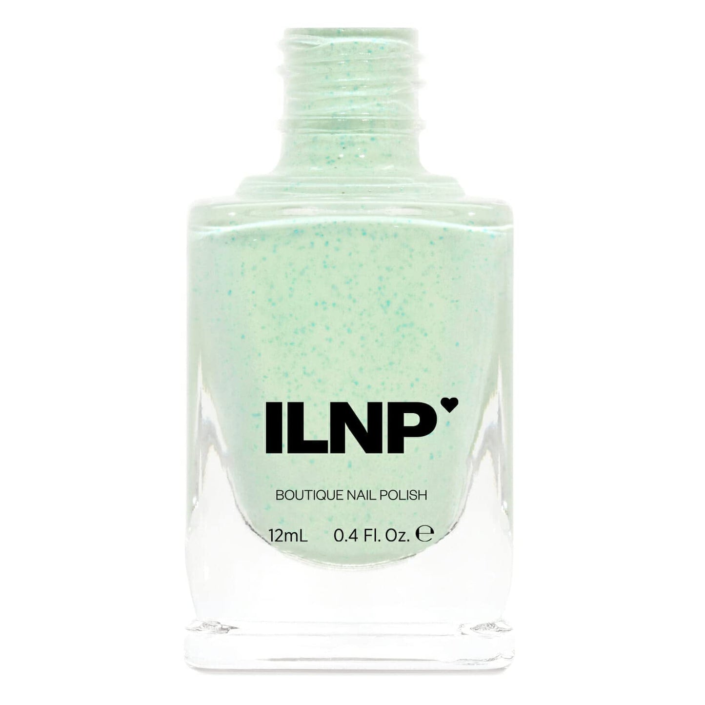 Ilnp Dew Drop - Pastel Mint Speckled Nail Polish, Chip Resistant, 7-Free, Non-Toxic, Vegan, Cruelty Free, 12Ml