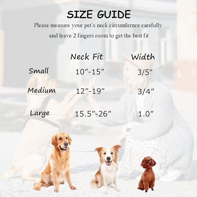 Soft Cotton Dog Collar with Metal Buckle Adjustable Heavy Duty Comfy Corduroy Collars for Small Medium Large Dogs,Dark Green,Small