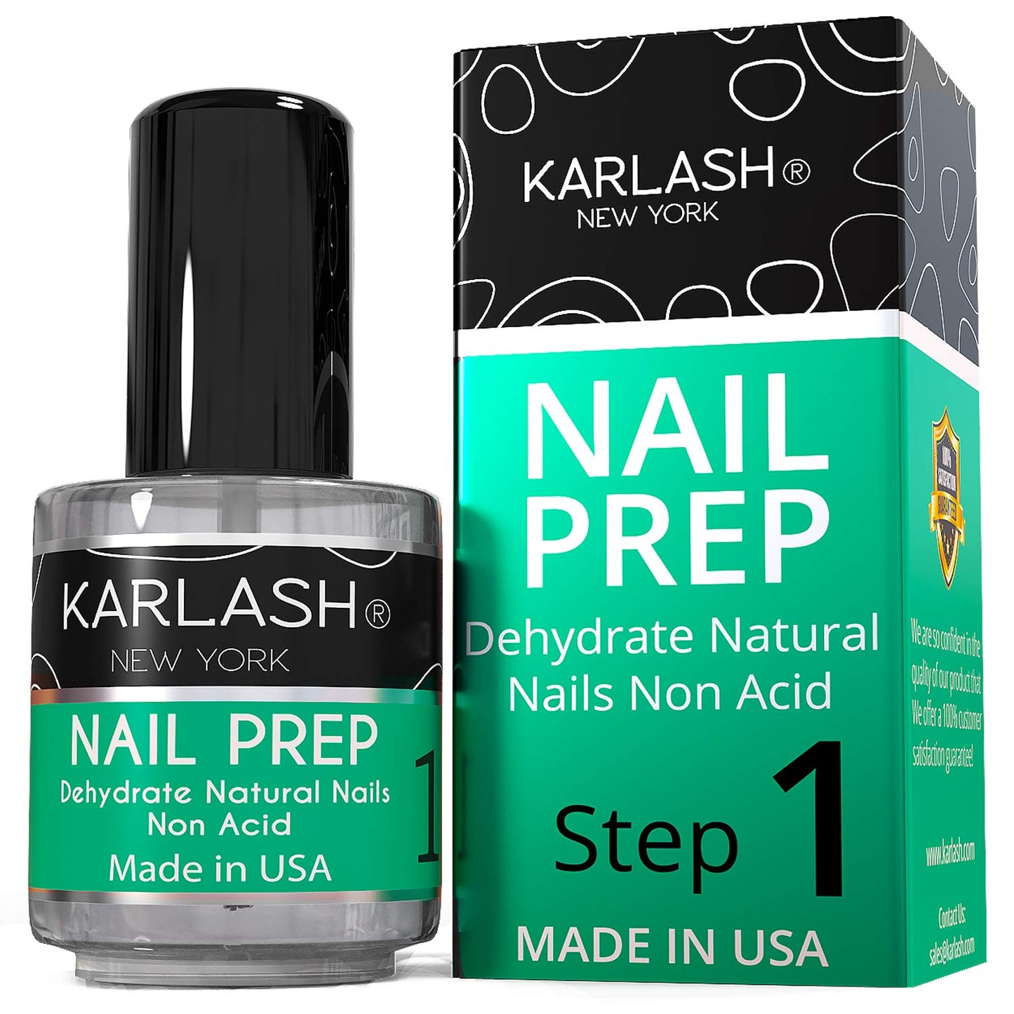 Karlash Professional Natural Nail Prep Dehydrate,Nails Superior Bonding Primer For Acrylic Powder And Gel Nail Polish 0.5 Oz 1Pc