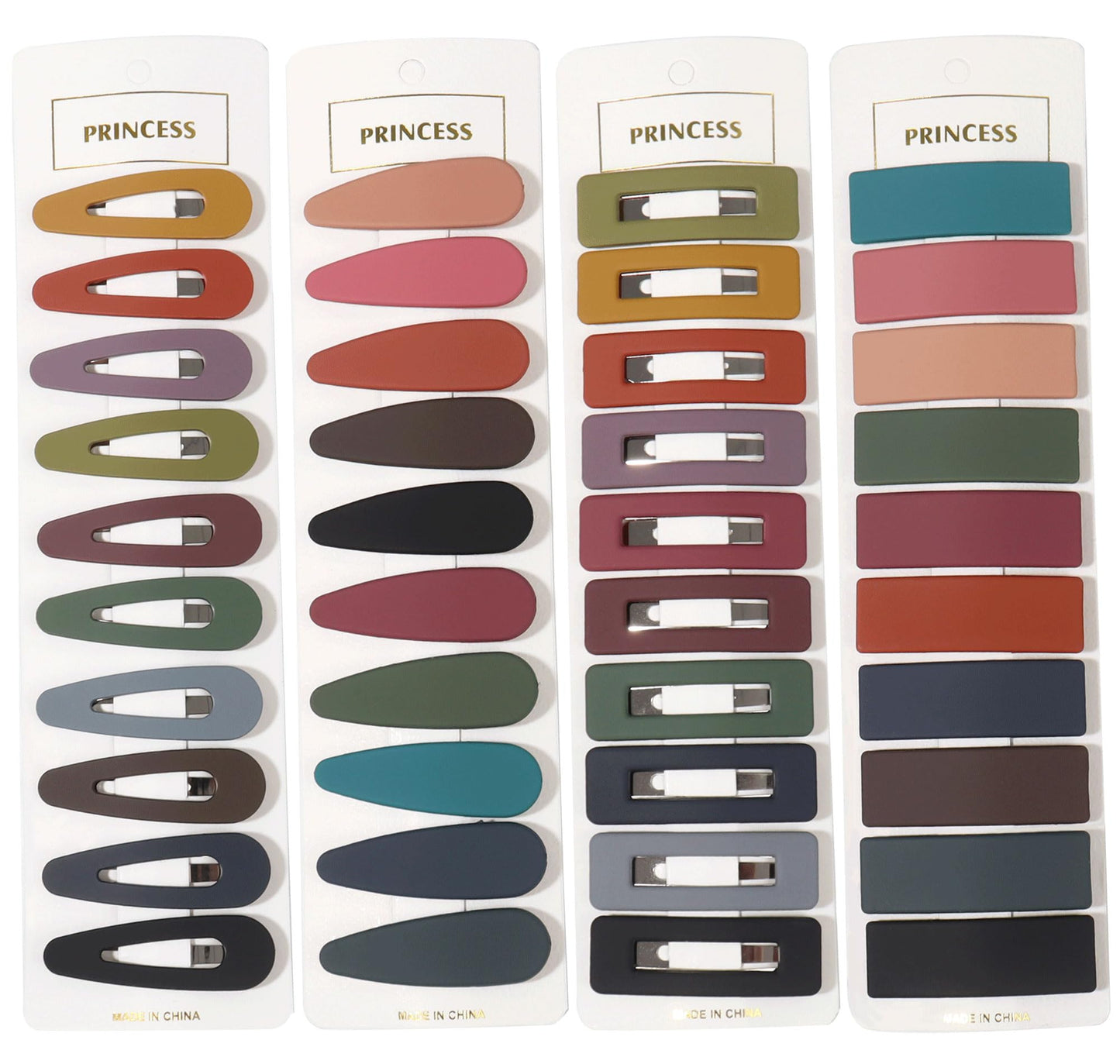 Small Barrettes For Women Girls, B.Phne 2.1 Inch Snap Hair Clip For Thick Or Thin Hair, Cute Student Matte Neutral Hair Accessor
