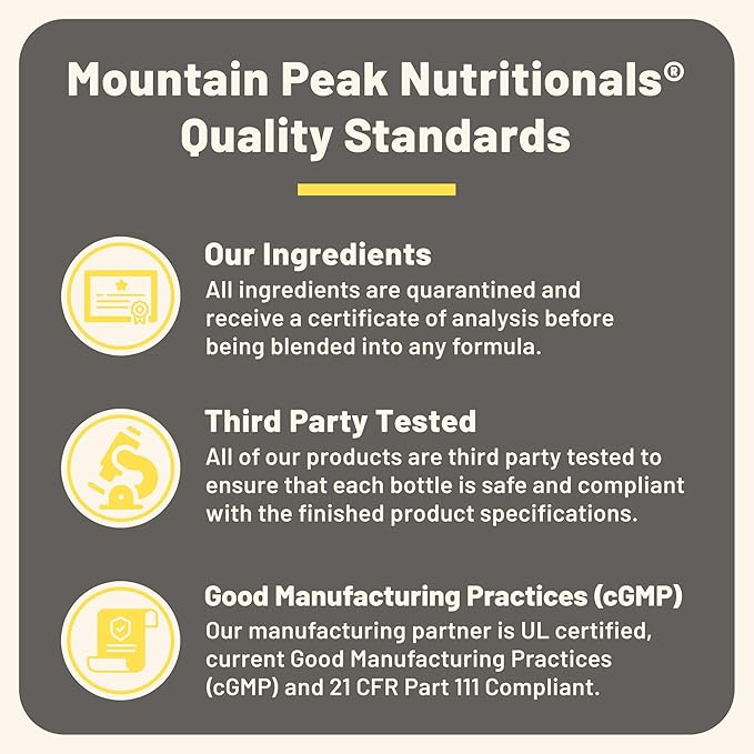 Mountain Peak Nutritionals Prostate Supplement - Supports Bladder Function & Metabolism - Prostate Support Supplement for Men with Saw Palmetto Extract, Pygeum (90 Vegetarian Capsules)