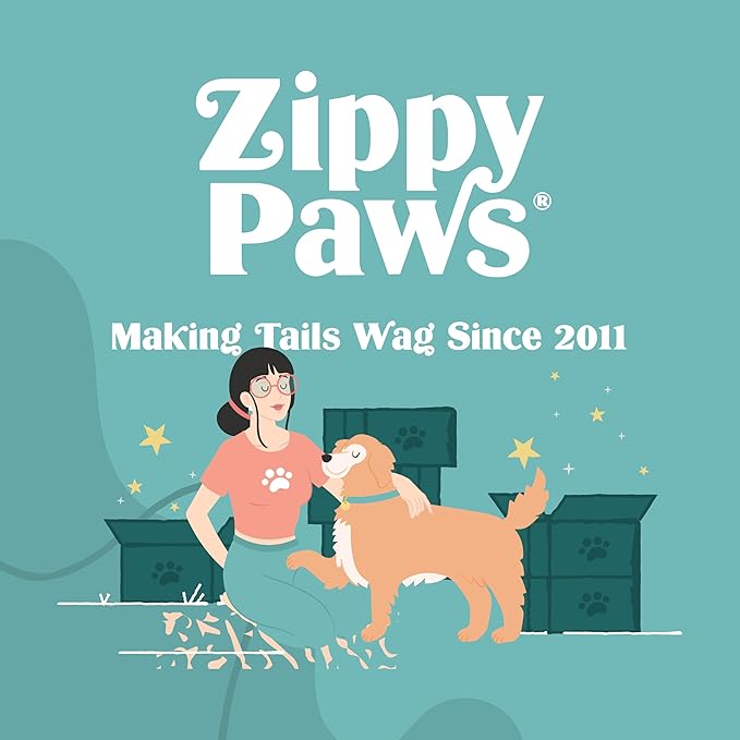 ZippyPaws NomNomz - Dog Squeaky Toys to Keep Them Busy, Funny Food Plush for Small, Medium, & Large Dogs, Cute Stuffed Puppy Toy, Pet Products, Gift for Dogs of All Breeds, Soft & Cuddly - Puppuccino