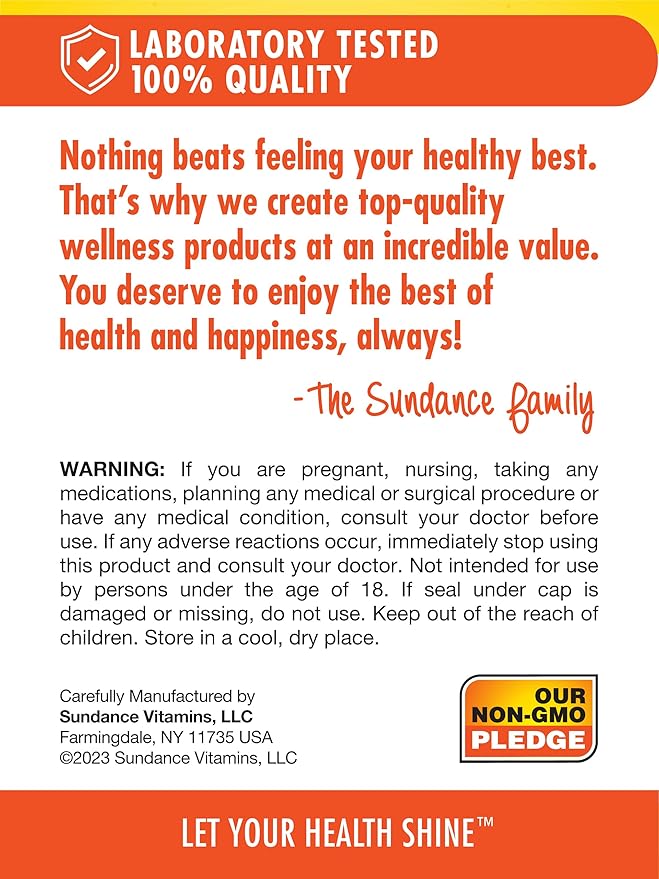 Sundance Ginkgo Biloba Capsules | 120mg | Standardized Extract with Bacopa | Gluten Free Traditional Herb Supplement