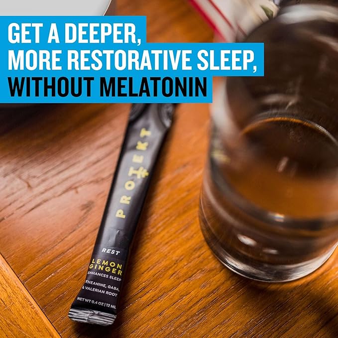 GABA L Theanine Supplement | Melatonin-Free Sleep Aid for Adults | Valerian Root for Night Support & Restful Sleep | GABA Calm Liquid Drink Mix for Adults | Grape, Pack of 10