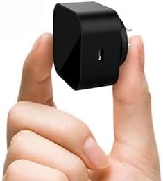 LIZVIE WiFi Spy Camera Charger - Remote View - 2.4G WiFi - Premium HD 1080P - Best Mini Camera for Pets Nanny - Real Time Monitoring - Wide-Angle 170° - iOS Android