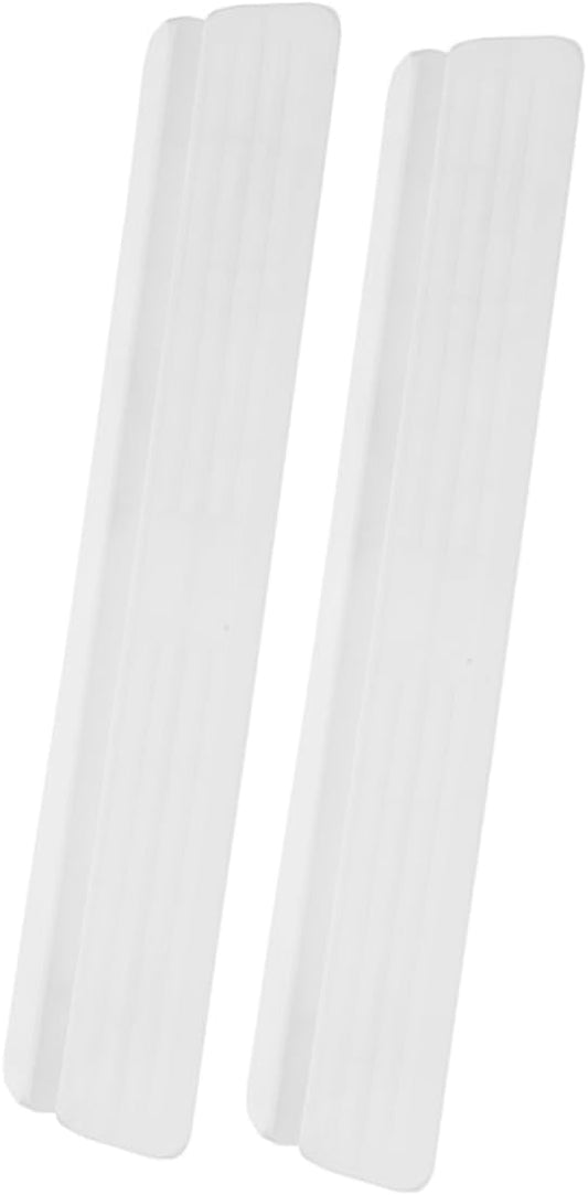 Threshold Ramp for Gate Doorway Height Transition Strip and Guardrail Holder for Pets White Safety Ramp for Easy Access and Protection