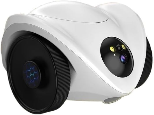 Pet Robot Camera 2MP HD WiFi Cameras Motion Detection Two Way Audio Indoor Dog Treat Camera Dispenser Feeder for Home Security(Camera Only)