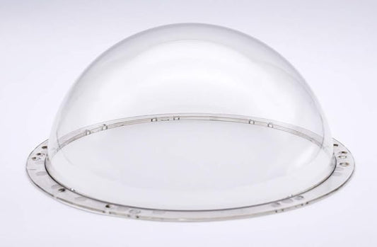 JMX 9 Inch Acrylic Indoor/Outdoor CCTV Clear Security Camera Dome Cover Camera Housing Fence Window for Pets