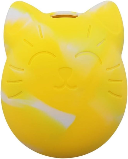 Silicone Protective Shell Case Cover Compatible with Digital Pet 4U/4U+/PS/Mix/Meets/IDL/ID, Soft Shock-Resistant Travel Storage with Chain, Purple(Yellow)
