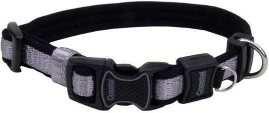 Coastal Pet - Coastal - Inspire Enhanced Core - Adjustable Collar, Grey, 5/8" x 8"-12"