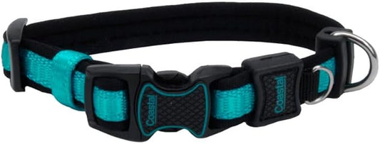 Coastal Pet - Coastal - Inspire Enhanced Core - Adjustable Collar, Aqua, 5/8" x 8"-12"