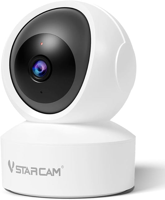 VSTARCAM 3MP Pet Camera Indoor with Phone App, 360° Indoor Security Camera with Color Night Vision, Motion Detection & 2-Way Audio, 24/7 SD & Cloud Storage