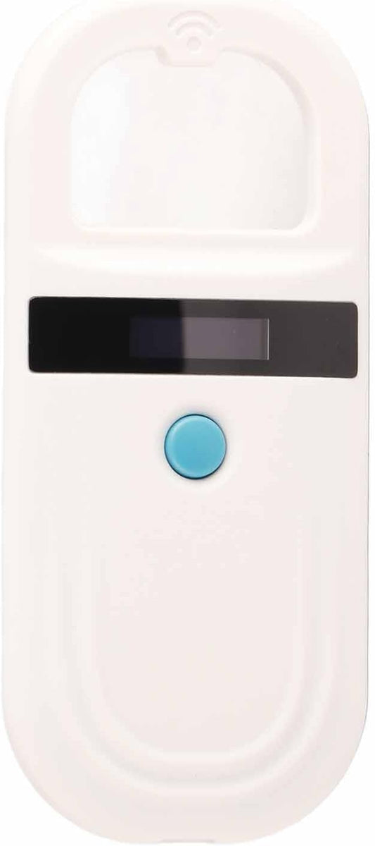 Pet ID Reader Rechargeable Microchip Scanner for Animal Management, OLED Display Screen for Outdoor Use, USB Interface, Applicable for Pet Owners