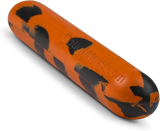 Goughnuts — Dog Toys for Aggressive Chewers | Virtually Indestructible Dog Toy Stick for Medium Breeds Such as Pit Bulls | Heavy Duty Dog Toy | Orange