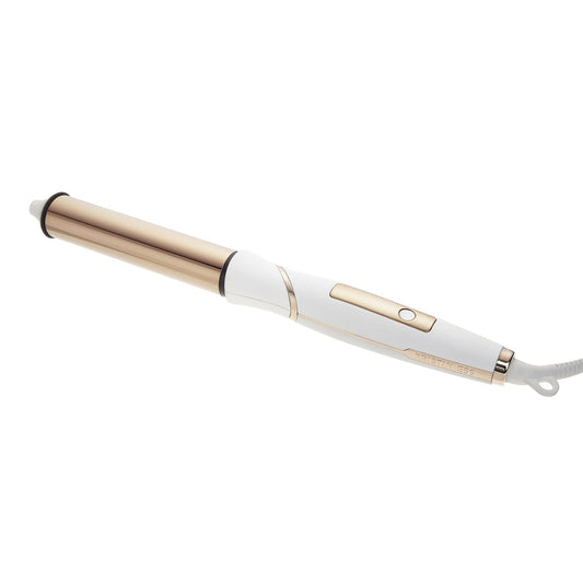 Kristin Ess Hair 1 1/4 Inch Rotating Curling Iron Pivot Wand for Beach Waves - Dual Voltage + Auto Shut Off - Long Barrel Salon