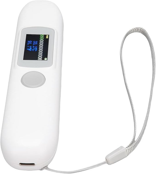 Bluetooth Pet Microchip Reader, Handheld Dog Cat Microchip Scanner Animal Chip ID Tag Reader Scanner with 1.14" Color Screen, for ISO 11784/11785