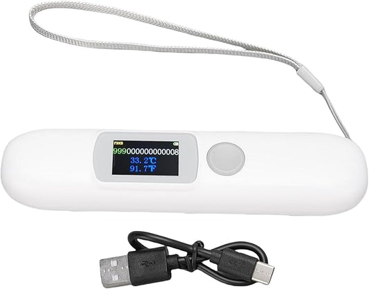 SUNGOOYUE Microchip Scanner, ABS Pet Microchip Tag Reader with 1.14 Inch Color Screen for Animal Management