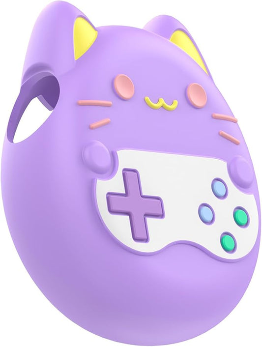 Flexible Silicone Protective Case Shell Cover for Interactive Digital Pet Toy Ensures Full Coverage & Easy Button Access Case