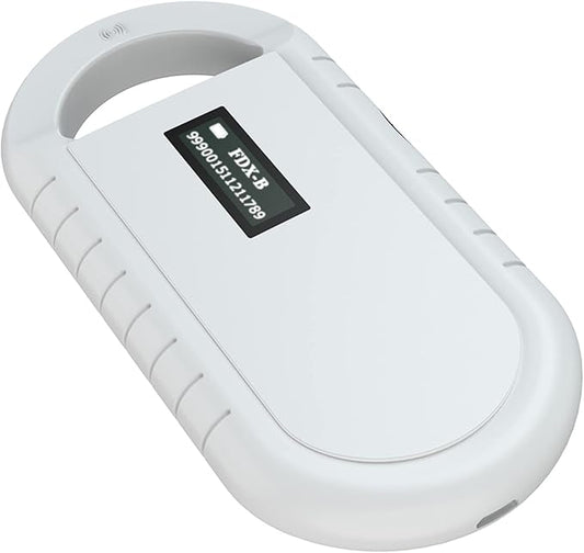 Microchip Scanner, Microchip for Dogs, Pet Microchip Scanner, Pet Microchip Kit, Microchip Reader USB Rechargeable, Pet Chip Scanner for ISO11784, 11785, FDX-B, ID64