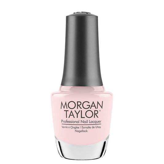 Morgan Taylor Nail Lacquer (Curls & Pearls) Light Pink Nail Polish, Finger Nail Polish, Long Lasting Nail Polish, Pink Nail Lacq