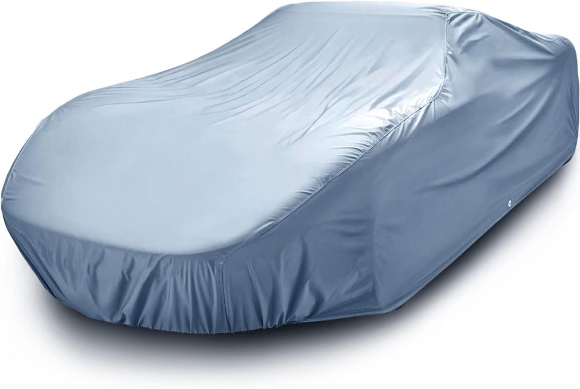 iCarCover Premium Car Cover for 1959-1970 Pontiac Catalina Heavy Duty Waterproof All-Weather Automobiles Custom Fit Indoor Outdoor UV Snow Protection Covers with Straps and Bag