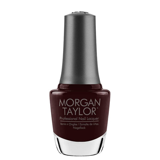 Morgan Taylor Nail Polish (Black Cherry Berry) Dark Red Nail Polish, Finger Nail Polish, Long Lasting Nail Polish, Dark Red Nail