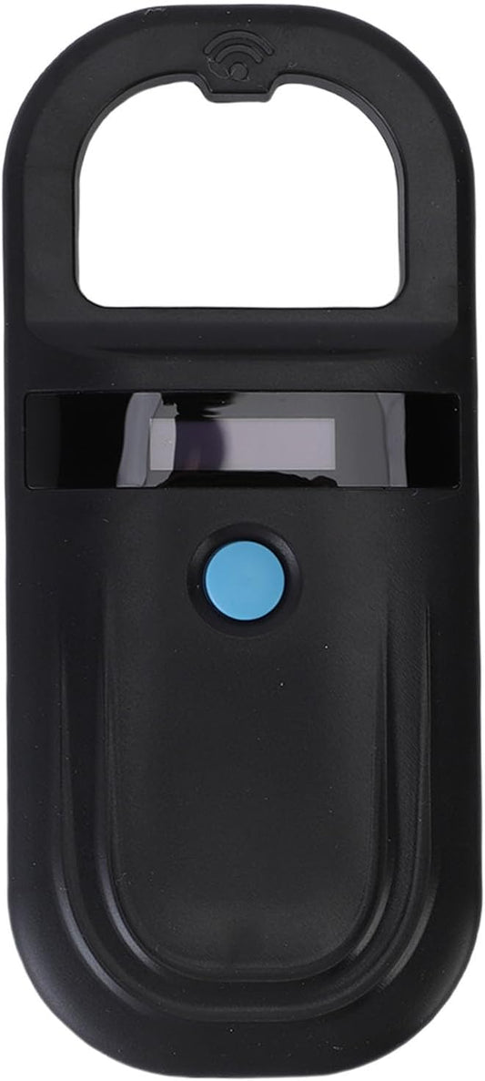 Microchip Scanner, Portable Handheld Pet Microchip Scanner with 800mAh Rechargeable Battery and 1000 Data Storage, Reader with Wireless Technology for Dogs, Cats, and (Style 2)