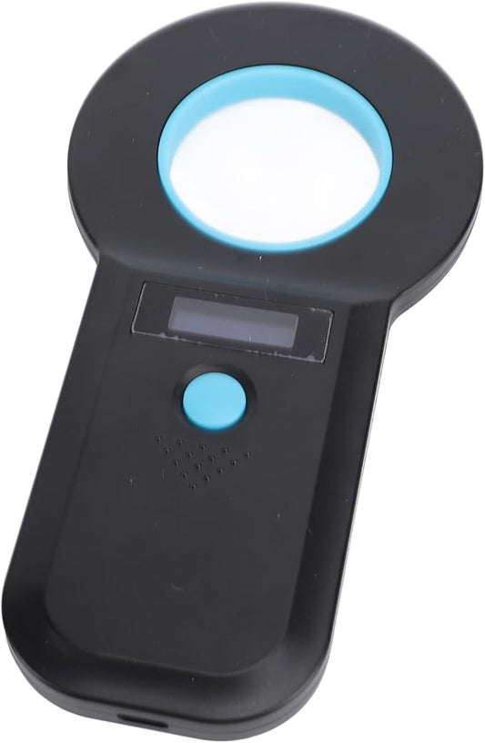Zunate Portable Handheld Pet Microchip Scanner, Bluetooth & USBC Animal Chip Reader with 128 Data Storage, Supports EMID FDXB ISO11784/85, Fast <100ms Reading