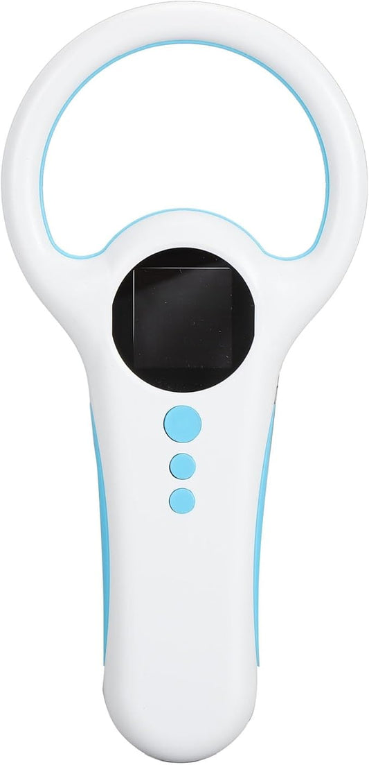 SUNGOOYUE Animal Microchip Reader, Portable Pet Microchip Scanner with Bluetooth 2.4G USB 3 Modes, 1.44 Inch TFT LCD Screen, 500 Labels Storage, for FDX B EMID ISO11784 11785