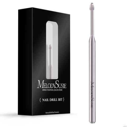 Melodysusie Cuticle Clean Nail Drill Bit 3/32 ' ', Professional Safety Carbide Under Nail Cleaner Nail Bit For Cuticle Dead Skin