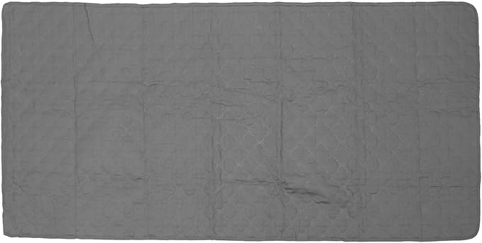 Dog Bed Blankets, Pet Bed Cover for Couch Sofa Bed, Anti Slip Bottom Bite Furniture Protector with TPU Layer, Deep Gray Four Leaf Clover (30x70inch)