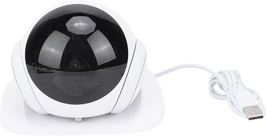 Vikye Pet Camera, 1080P Movable Pet Camera Indoor, 360 Pan/Tilt View 2 Way Talk Video Recording Puppy Cam, Night Vision, Motion Detection