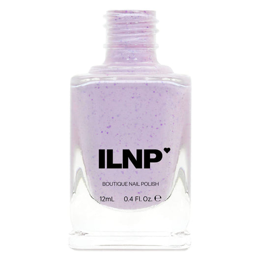 Ilnp Heather - Pale Lilac Speckled Nail Polish, Chip Resistant, 7-Free, Non-Toxic, Vegan, Cruelty Free, 12Ml