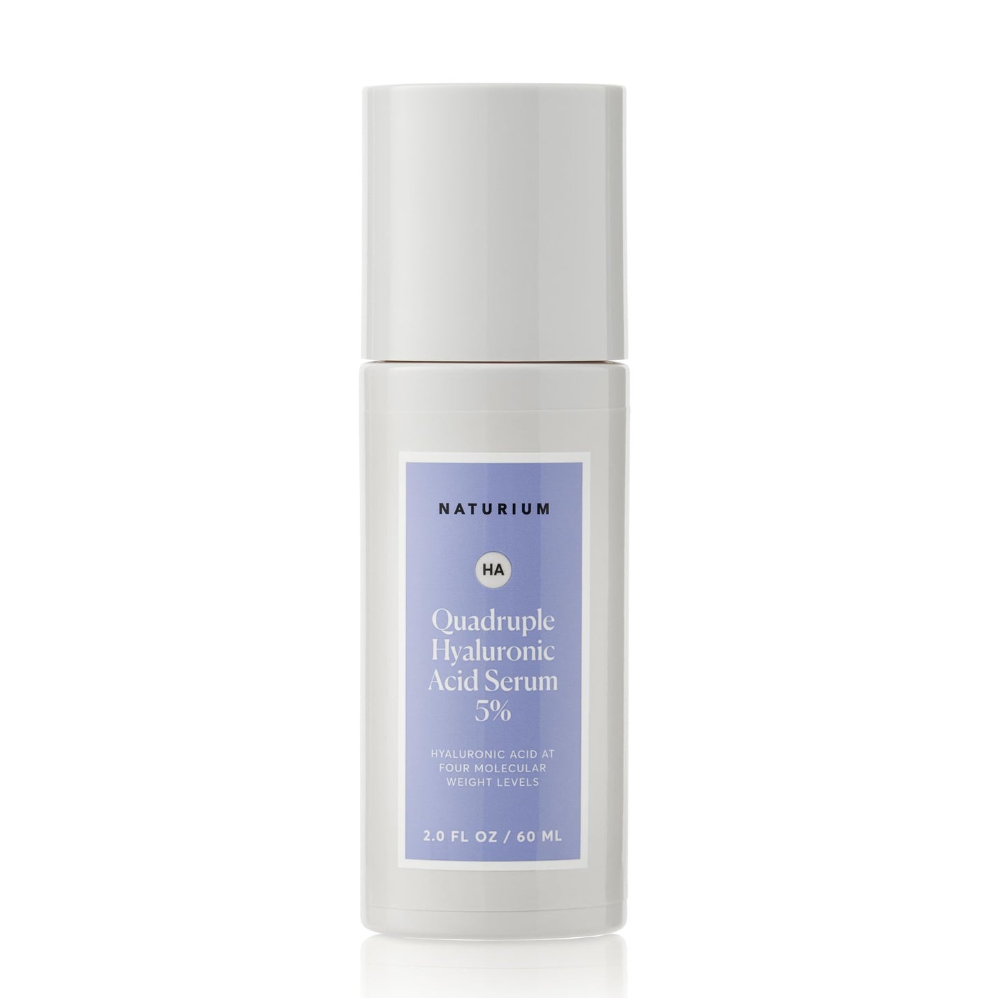 Naturium Quadruple Hyaluronic Acid Serum 5% Jumbo, Hydrating & Plumping Face Serum, Anti-Aging & Moisturizing Skin Care, Fragran