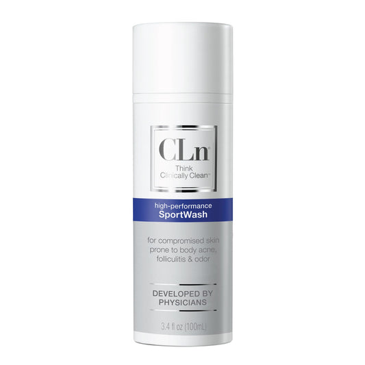 Cln Sportwash - High-Performance Sport Body Wash, For Men & Women Prone To Body Odor, Foot Odor, Ringworm, Folliculitis, & Back