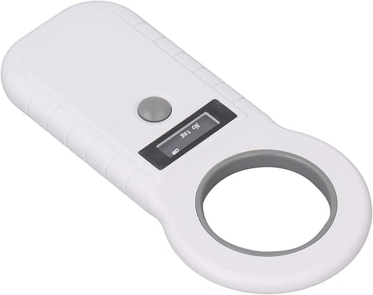 Pet Microchip Reader 134 2K Frequency Portable Pet Scanner Rechargeable Animal Tag Scanner for Shops Chip is Accurately i Microchip ReaderPet ScannerPet Tag