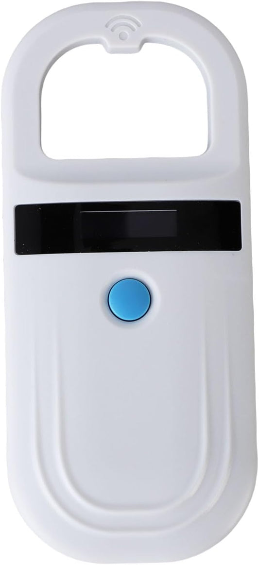 Zunate Microchip Scanner for Pets, Handheld Animal Tag Reader Supports EMID FDX B with Bluetooth Data Transfer and 1000 Record Memory for Cats Dogs and Livestock (Style 1)