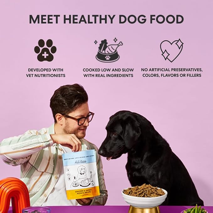 The Pets Table Chicken & Sweet Potato Air Dried Dog Food, 1 lb / 16 oz Bag