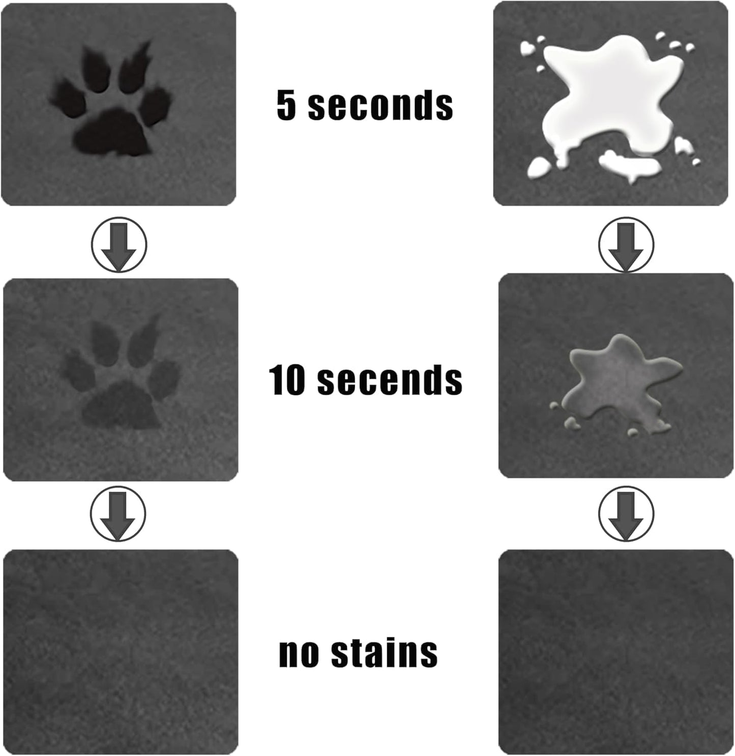Large Boho Dog Food Mats for Floors, Absorbent Dog Bowl Mat for Food and Water Dispenser Mat, Quick Dry Cat Food Mat Pet Supplies (Dark Vintage, 36 * 16)