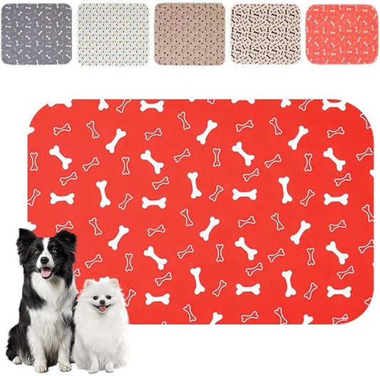 Puppy Pads for Dogs, 2026 New Washable Puppy Pads with Pheromones, Pee Pads for Dogs & Cats, Durable Leak-Proof & Anti-Slip Pet Training Pads for Home & Travel, Reusable (Red, 31.5" x 35.4")