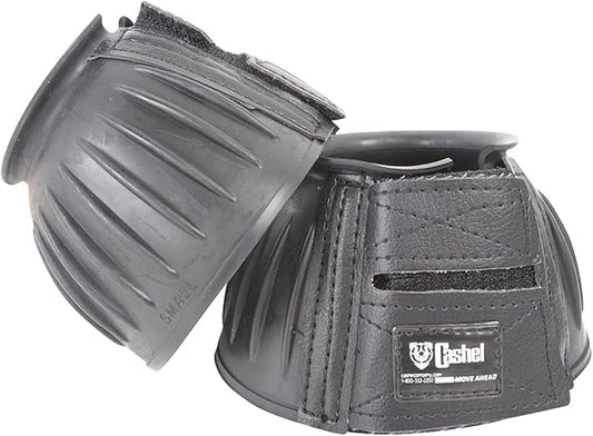 Cashel Rubber Bell Boots S Black