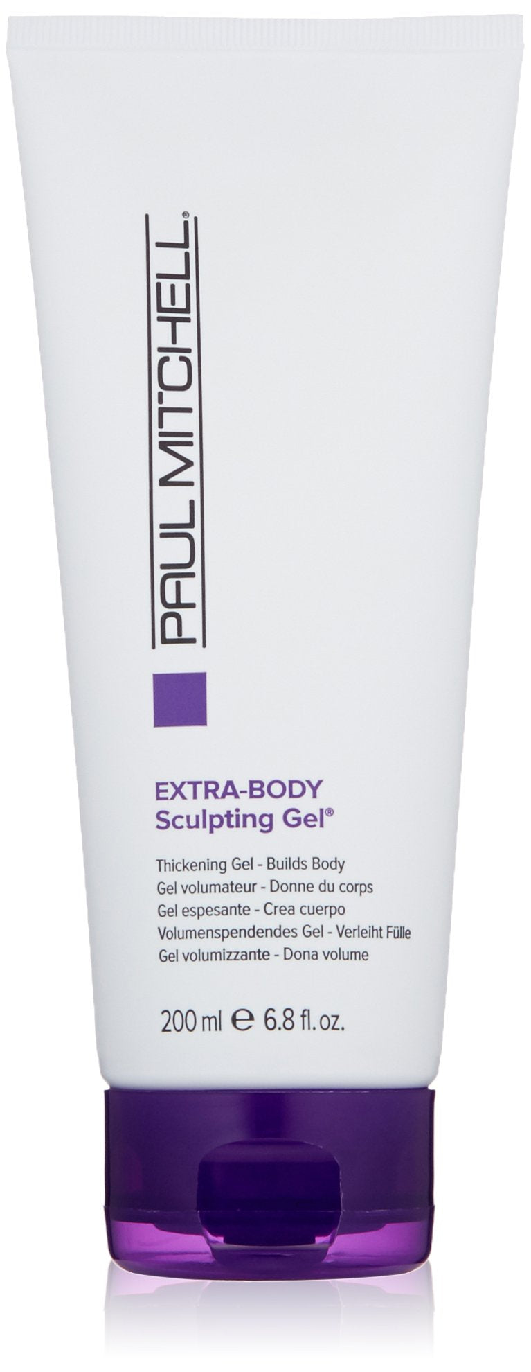 Paul Mitchell Extra-Body Sculpting Gel, Thickens + Builds Body, For Fine Hair, 6.8 Fl. Oz.