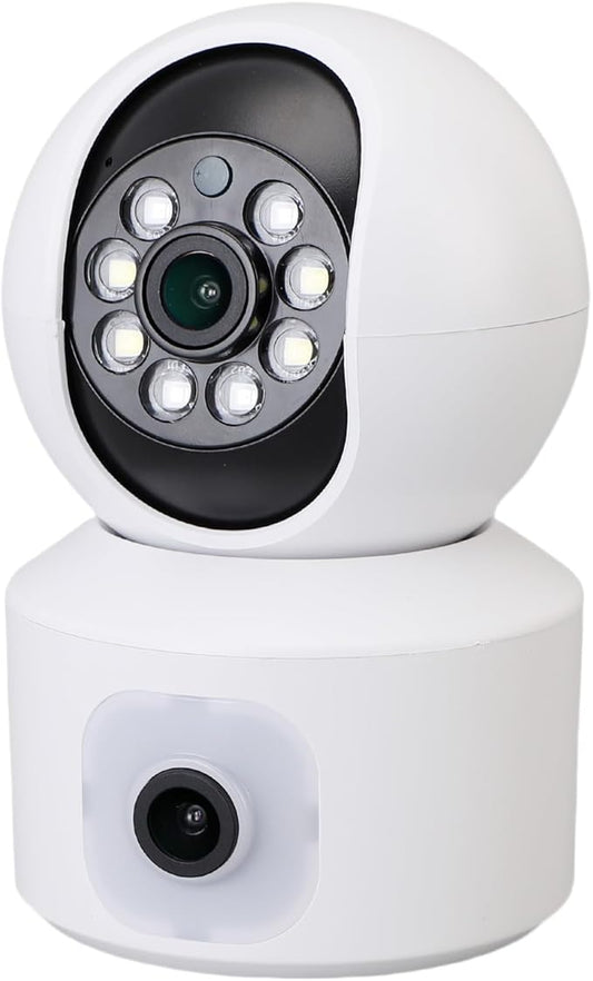 VBESTLIFE Indoor Pan Tilt Smart Security Camera, 2.4GHz WiFi 1080P HD Dog Camera, APP for O KAM Pro, for Home Security, Pet, Older