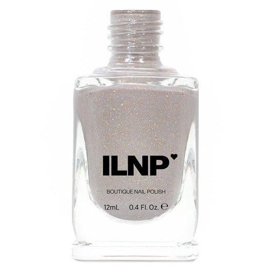 Ilnp Sandcastle - Sandy Beige Holographic Nail Polish