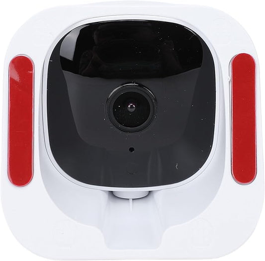 Vikye 5G 2.4G WiFi Wireless 2K Window Camera for Home Security 140° Wide Angle Pet Friendly Monitoring, White