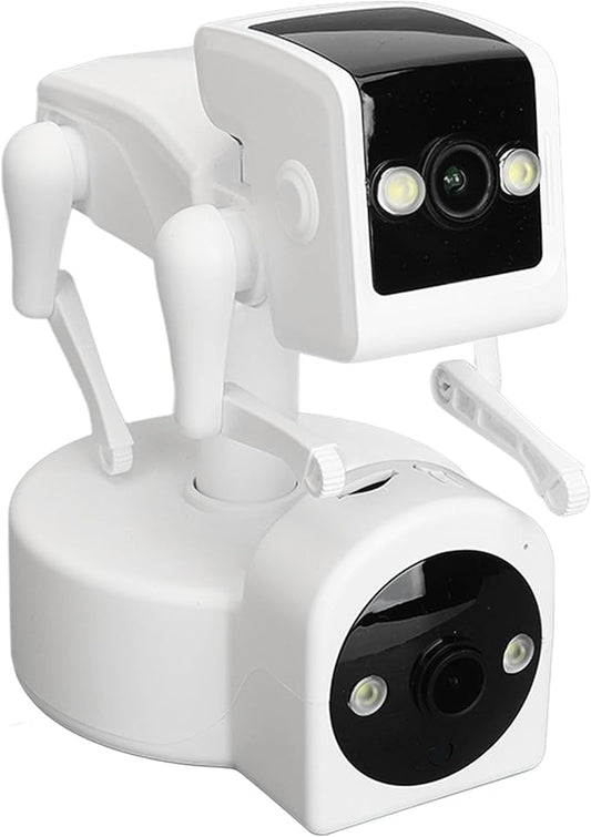 Denash Pet Camera Indoor,1080P Pet Smart Security Cameras,5G WiFi Dog Robot Camera with 360 Rotating Security Cameras Support AI Detection