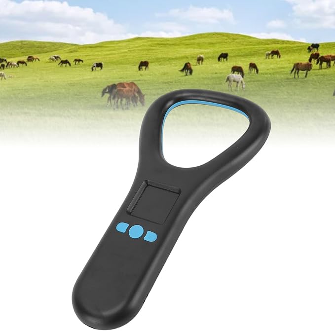 Pet Microchip Scanner, ISO11784 85 FDX B EMID Rechargeable Portable Pet Micro Chip Reader Scanner 134.2Khz 125Khz, for Animal Dogs Cats