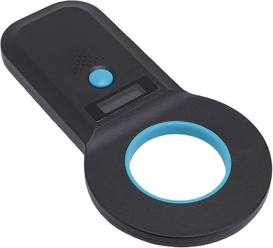 15 Digits Pet Chip Reader USB Connectivity Supports FDX B for EMID Double Frequency Pet Identification Ideal for OntheGo Scanning (Black)