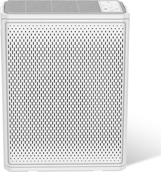 Air Purifiers for Home Large Room Up to 2000 Ft²,H13 HEPA Air Purifiers for Pet Hair Smoke Odor,24dB Ultra-Quiet Operation Suitable for Bedrooms,Living Rooms,Offices