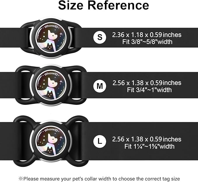 Waterproof Airtag Dog Collar Holder, Silicone & ABS Airtag Holder for Dog & Cat Collars, Ultra-Durable, Lightweight and Protective Airtag Case (Pink-1, Regular)